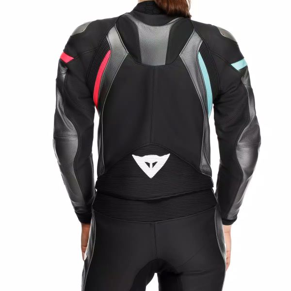 Dainese Fulminea 2PCS Leather Black Anthracite White