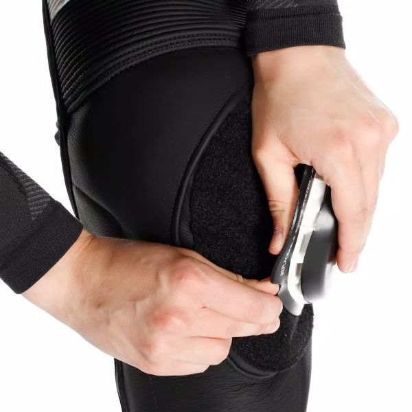 Dainese Fulminea 2PCS Leather Black White