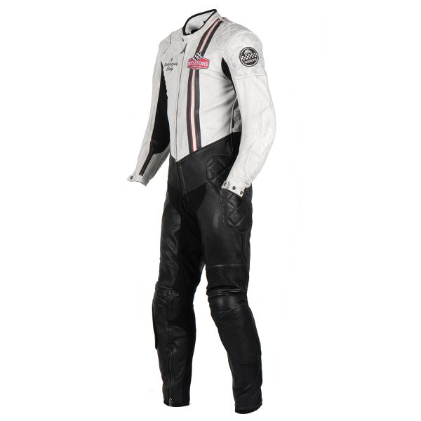Helstons Stirling Suit Black White