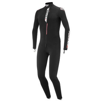 Tute Moto in pelle Ixon Raec Body Pyj 2 Nero Bianco