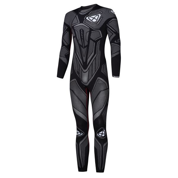 Tute Moto in pelle Ixon Underground Black Wihte