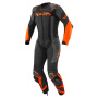 Tute Moto in pelle Ixon Vortex 3 Black Anthracite Orange