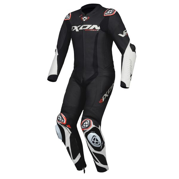 Tute Moto in pelle Ixon Vortex 3 Black White Tute Moto in pelle Ixon Vortex 3 Black White