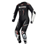 Tute Moto in pelle Ixon Vortex 3 Lady Black White