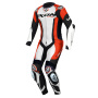 Tute Moto in pelle Ixon Vortex 3 White Black Red