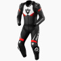 Tute Moto in pelle REV'IT Argon 2 Black Neon Red 2PC