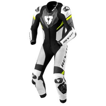 Tute Moto in pelle REV'IT Hyperspeed 2 Nero Grigio