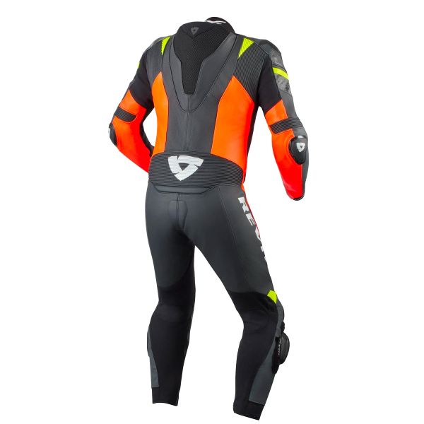 REV'IT Hyperspeed 2 Nero Rosso Neon