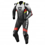 Tute Moto in pelle REV'IT Quantum 2 Bianco Neon Rosso