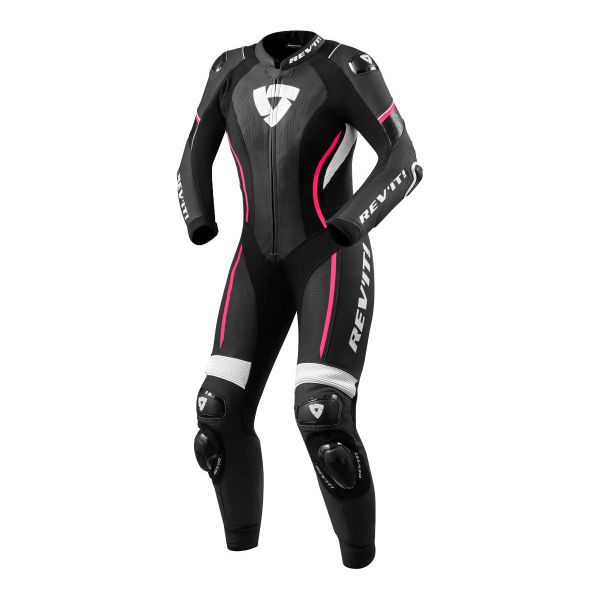 Tute Moto in pelle REV'IT Xena 3 Ladies Black Pink