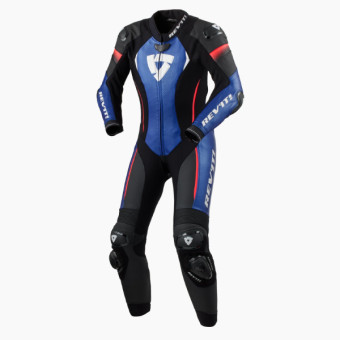 Tute Moto in pelle REV'IT Xena 4 Ladies Black Blue 1PC