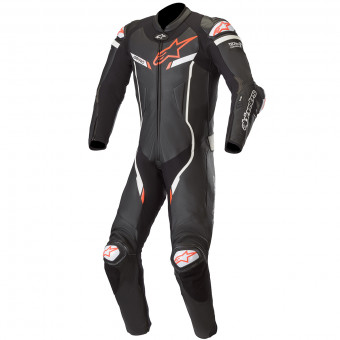 Tute Moto in pelle Alpinestars GP Pro V3 Tech-Air Compatible Black White