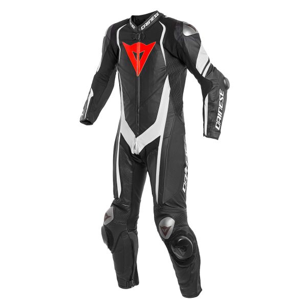 Tute Moto in pelle Dainese Kyalami 1PC Perforated Black White