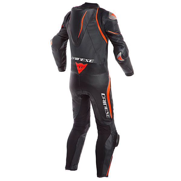 Dainese Laguna Seca 4 1PC Perforated Black Fluo Red