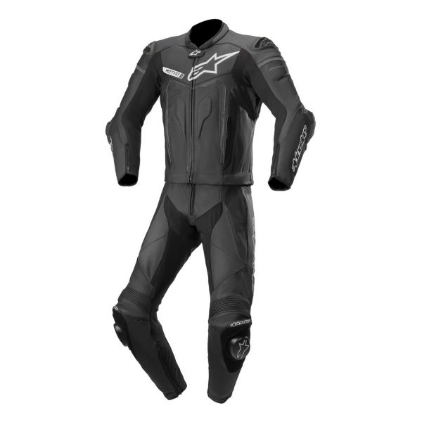 Tute Moto in pelle Alpinestars Motegi V3 2PC Black