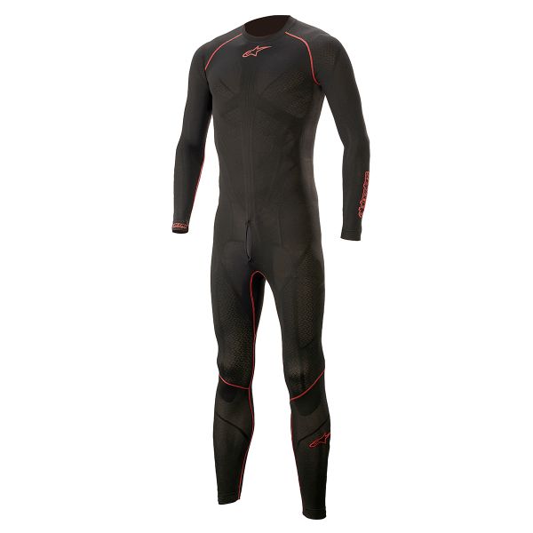 Tute Moto in pelle Alpinestars Sottotuta Ride Tech Lite 1 PC Nero Rosso Tute Moto in pelle Alpinestars Sottotuta Ride Tech Lite 1 PC Nero Rosso
