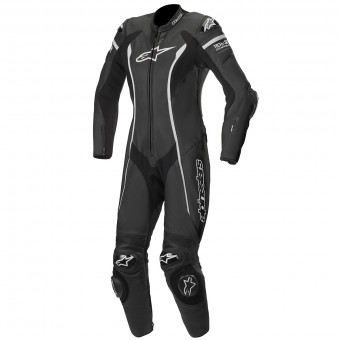 Tute Moto in pelle Alpinestars Stella Missile Tech-Air Compatible Black White