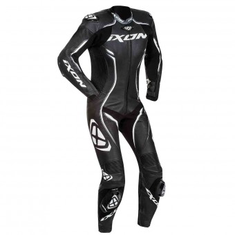 Tute Moto in pelle Ixon Vortex Lady Nero Bianco