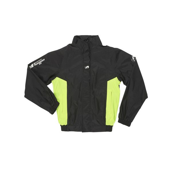 Giacche e giacche lunghe antipio Furygan Neptun Veste Black Yellow Fluo