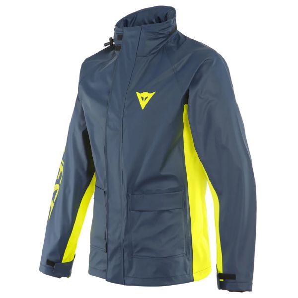 Giacche e giacche lunghe antipio Dainese Storm 2 Jacket Unisex Black Iris Fluo Yellow