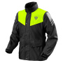 Giacche e giacche lunghe antipio REV'IT Nitric 4 H2O Black Neon Yellow