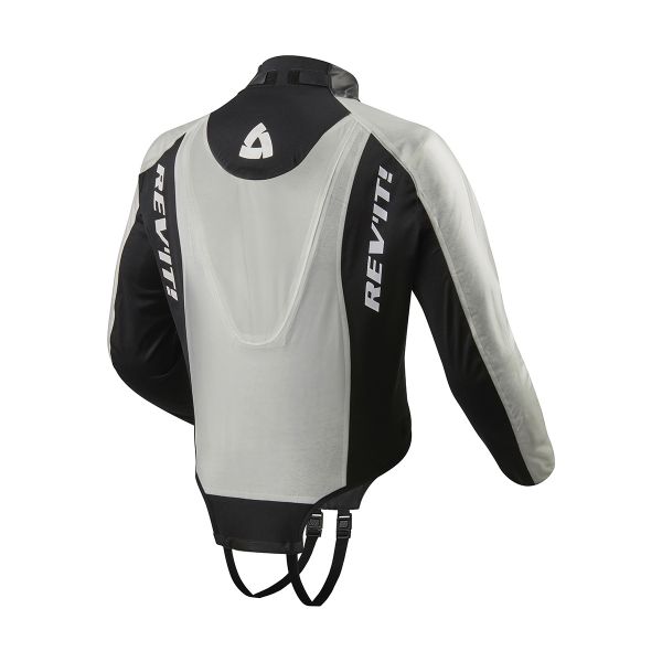 REV'IT Trackmaster H2O Trasparente Nero