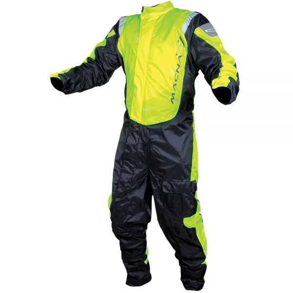 Abbigliamento Antipioggia Moto Macna Combinaison Hydra 2.0 Neon Yellow