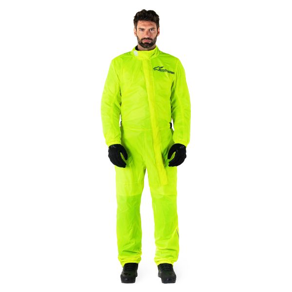 Alpinestars Hurricane Rain V2 Suits Yellow Fluo