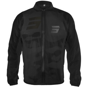 Abbigliamento Antipioggia Moto SHOT Giacca a vento strechable nera