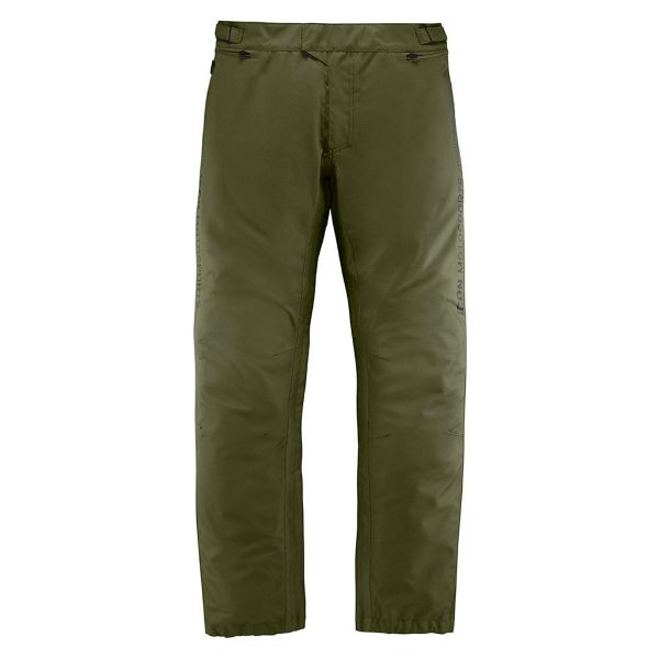 Pantalone moto ICON PDX3 Overpant Olive Pantalone moto ICON PDX3 Overpant Olive
