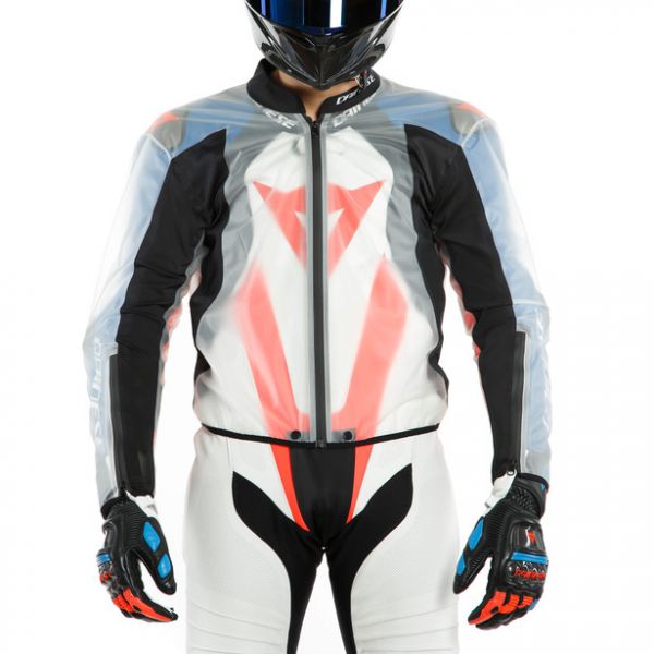 Dainese Rain Body Racing 2 Black Transparent