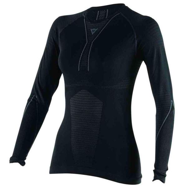 Maglia Intima Riscaldata Dainese D-Core Dry Tee LS Lady Black Anthracite