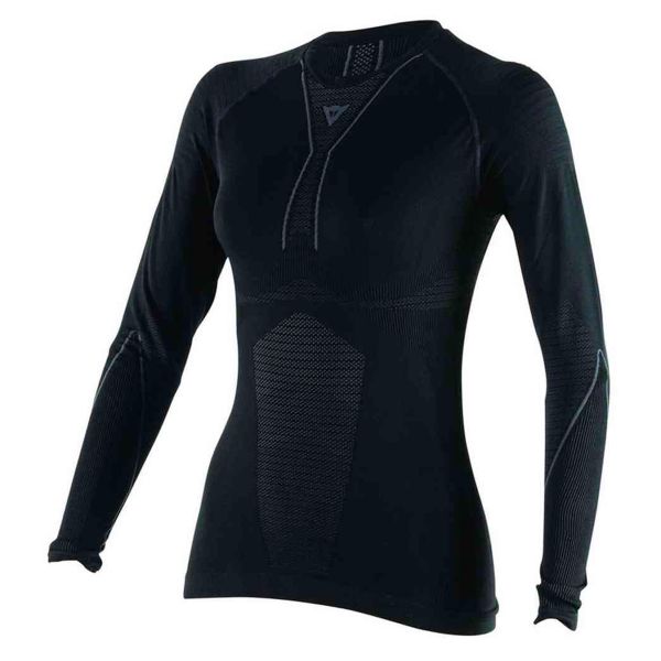Maglia Intima Riscaldata Dainese D-Core Thermo Tee LS Lady Black Anthracite