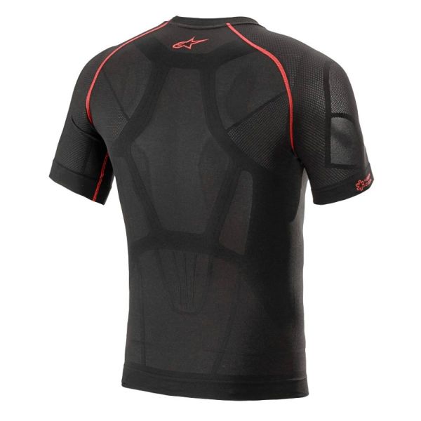 Alpinestars Ride Tech V2 Top manica corta estivo nero rosso
