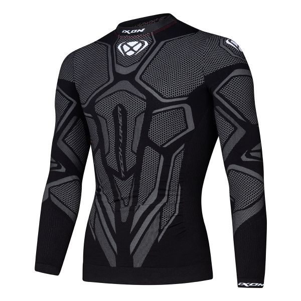 Maglia Intima Riscaldata Ixon Underground Top Black Wihte