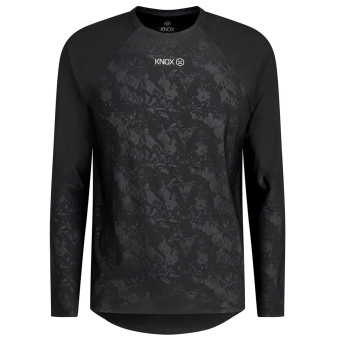 Maglia Intima Riscaldata Knox Maglia intima a doppio strato attivo, maniche lunghe, nera Maglia Intima Riscaldata Knox Maglia intima a doppio strato attivo, maniche lunghe, nera
