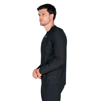 Knox Maglia intima a doppio strato attivo, maniche lunghe, nera