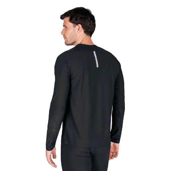 Knox Maglia intima a doppio strato attivo, maniche lunghe, nera