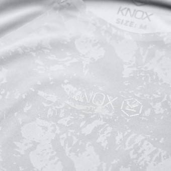 Knox Maglia intima a doppio strato attivo, maniche lunghe, grigia