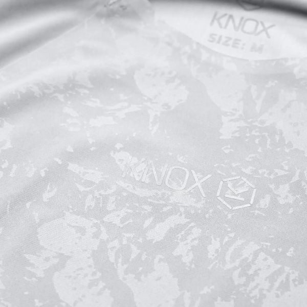 Knox Maglia intima a doppio strato attivo, maniche lunghe, grigia