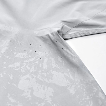 Knox Maglia intima a doppio strato attivo, maniche lunghe, grigia