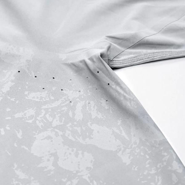 Knox Maglia intima a doppio strato attivo, maniche lunghe, grigia