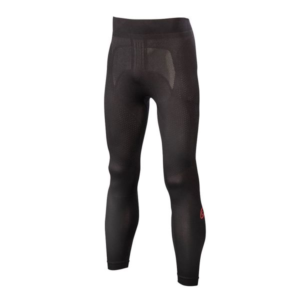 Pantalone Intimo Riscaldato Alpinestars Tech Pant Nero Rosso
