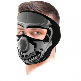 Collare invernale Zanheadgear Chrome Skull Mask Collare invernale Zanheadgear Chrome Skull Mask