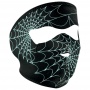 Collare invernale Zanheadgear Spiderweb Glow In The Dark