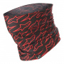 Scaldacollo Moto Alpinestars Tubo del collo Astars nero rosso fluo
