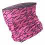 Scaldacollo Moto Alpinestars Astars tubo collo fucsia nero