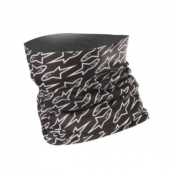 Scaldacollo Moto Alpinestars Tubo da collo Astars nero bianco Scaldacollo Moto Alpinestars Tubo da collo Astars nero bianco