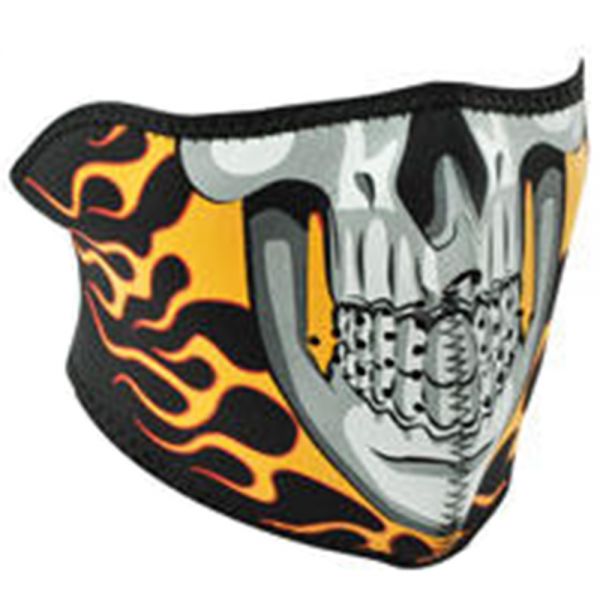 Scaldacollo Moto Zanheadgear Burning Skull