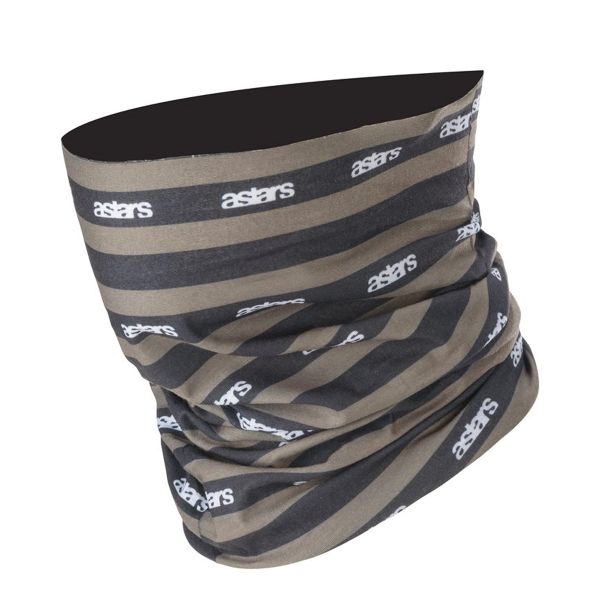 Scaldacollo Moto Alpinestars Vintage Neck Tube Black Military Green